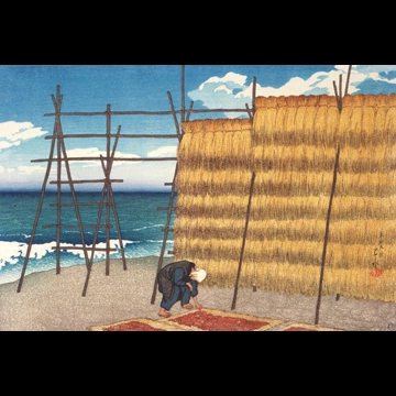 「旅みやげ 第一集 秋の越路」 川瀬巴水 （1920年）