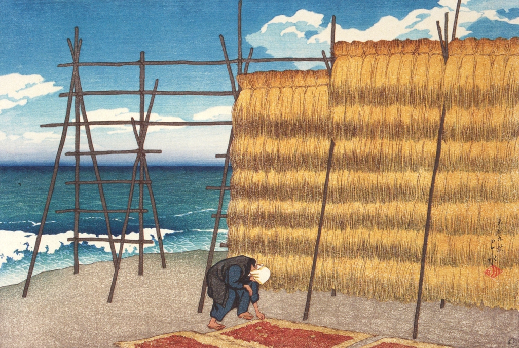 「旅みやげ 第一集 秋の越路」 川瀬巴水 （1920年） | 生誕130年 川瀬巴水展 郷愁の日本風景より