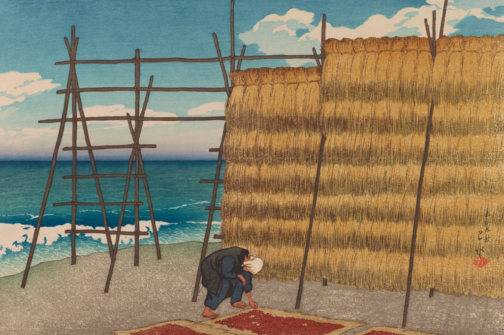 「旅みやげ 第一集 秋の越路」 川瀬巴水 （1920年） | 2