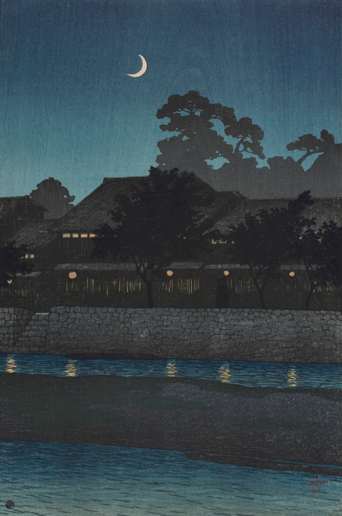 「旅みやげ 第一集 金沢ながれのくるわ」 川瀬巴水 （1920年） | 3