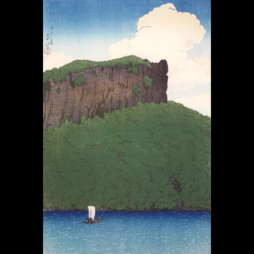 「旅みやげ 第一集 十和田湖千丈幕」 川瀬巴水 （1919年）