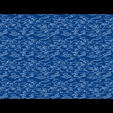 6種類の抽象的な波の背景イラストとベクター