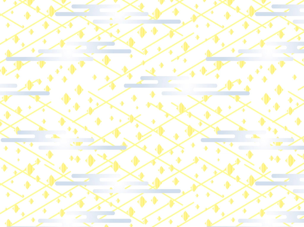 Set of 5 Rhombus and Cloud Pattern Background Illustrations and Vectors | White