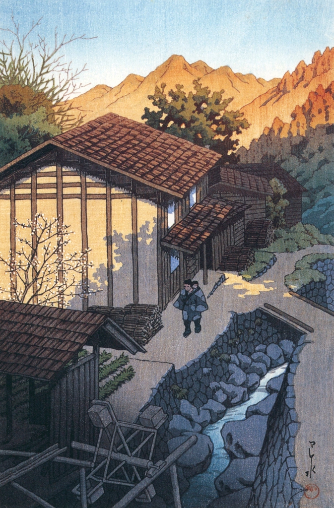 「武州子の山」 川瀬巴水 （1941年） | 生誕130年 川瀬巴水展 郷愁の日本風景より