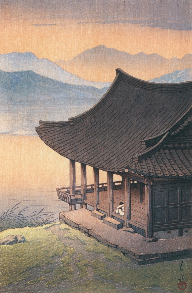 「続朝鮮風景 朝鮮慶州臨海亭」 川瀬巴水 （1940年） | 生誕130年 川瀬巴水展 郷愁の日本風景より