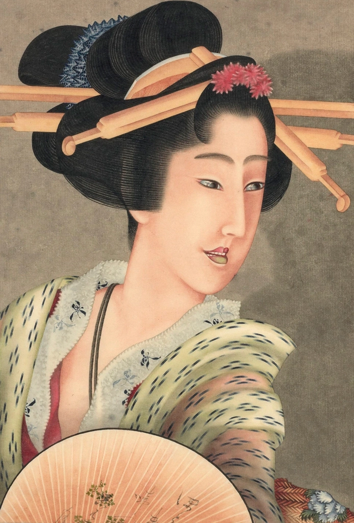 「町屋の娘」 葛飾北斎 （1826年頃） | 1