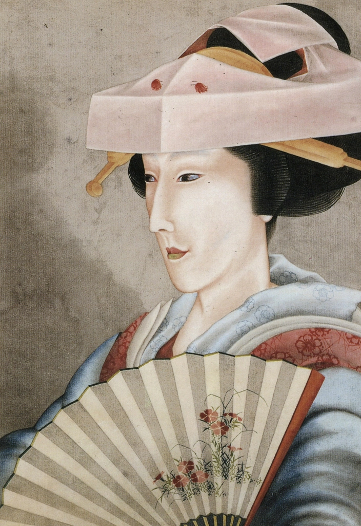 「武家の奥方」 葛飾北斎 （1826年頃） | 秘蔵浮世絵大観 8 パリ国立図書館より