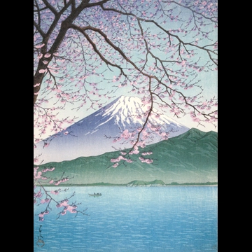 「西伊豆木負」 川瀬巴水 （1937年）