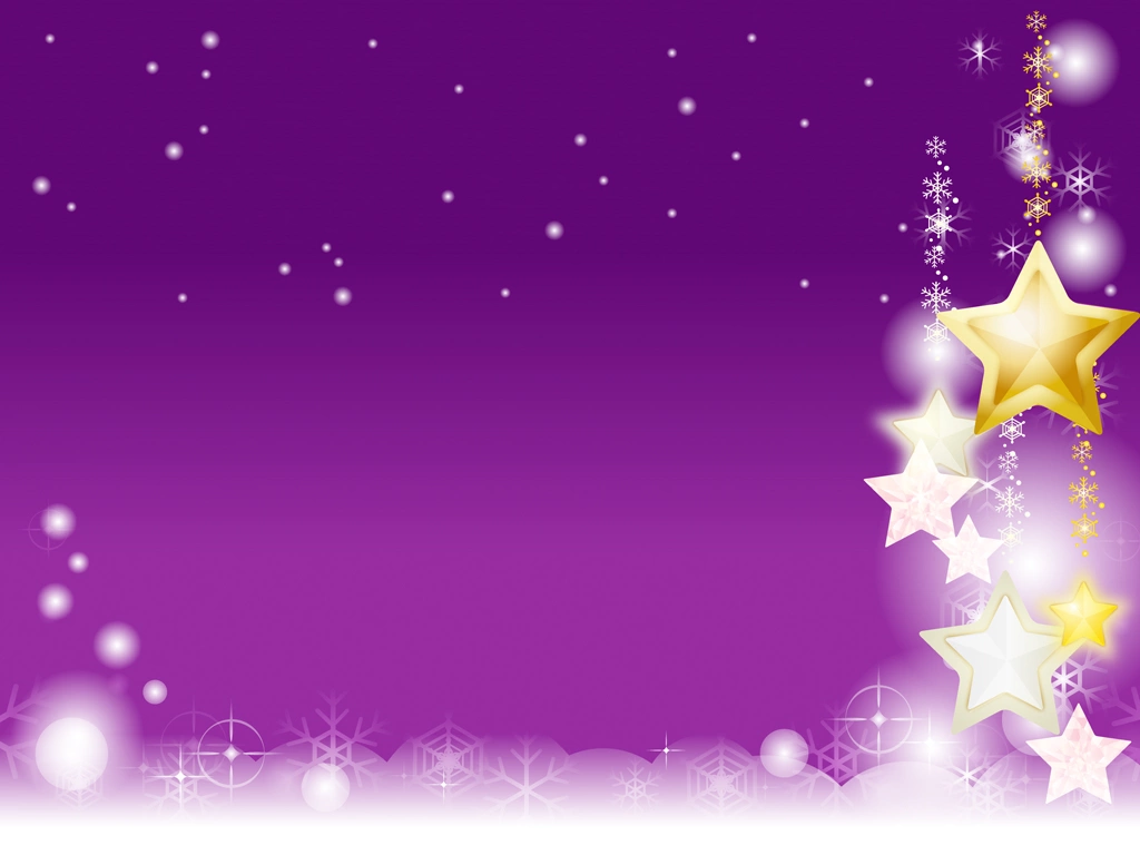 Set of 6 Snow and Star Ornament Background Illustrations and Vectors | Purple