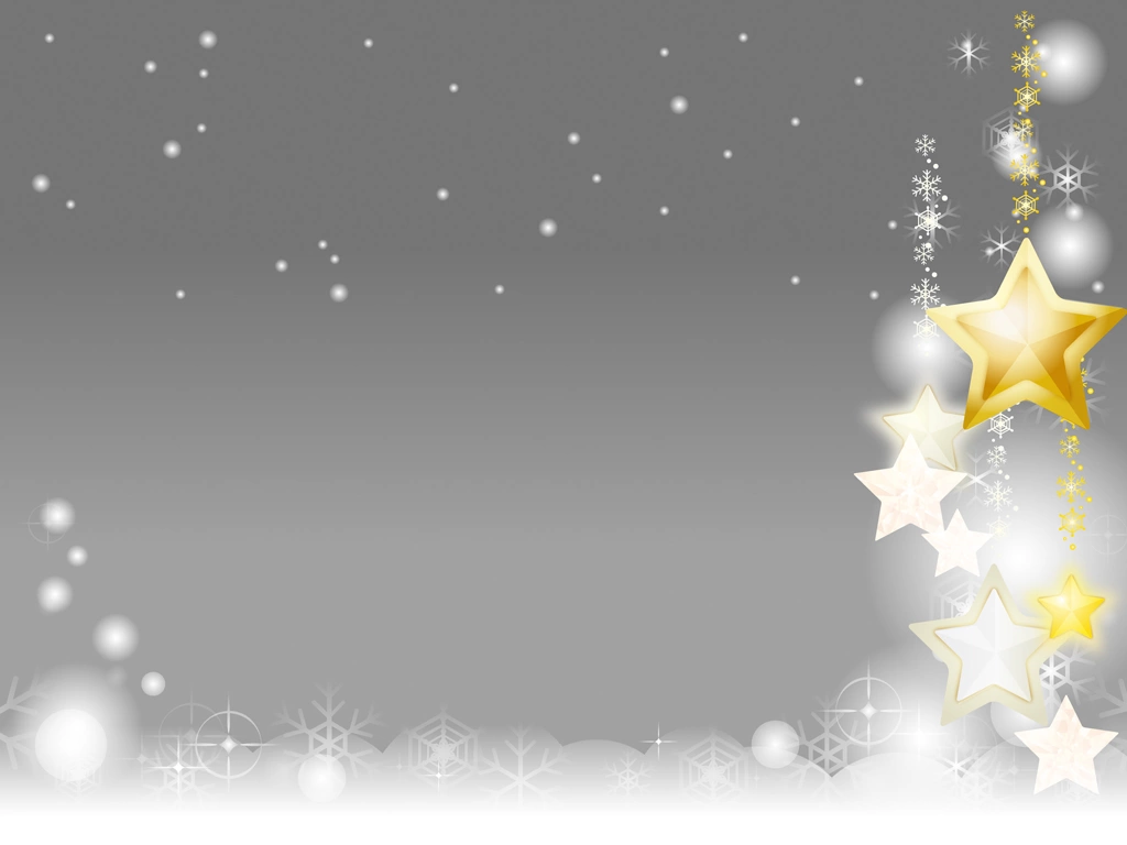 Set of 6 Snow and Star Ornament Background Illustrations and Vectors | Gray