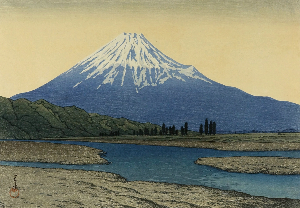 「富士川」 川瀬巴水 （1933年） | 3