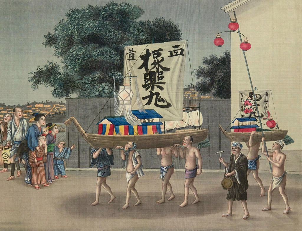 「精霊流し」 川原慶賀工房 （1809-1829年頃） | 1