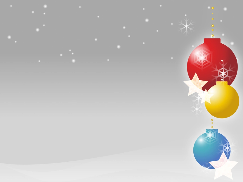 Set of 6 Christmas Ornament Ball Background Illustrations and Vectors | Silver