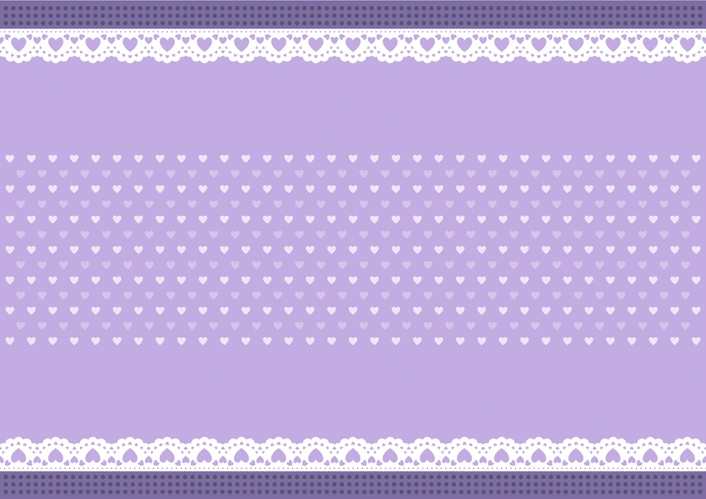 Set of 6 Hearts and Lace Frame Background Illustrations and Vectors | Purple