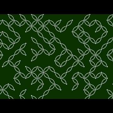 6種類の七宝柄模様の背景イラストとベクター