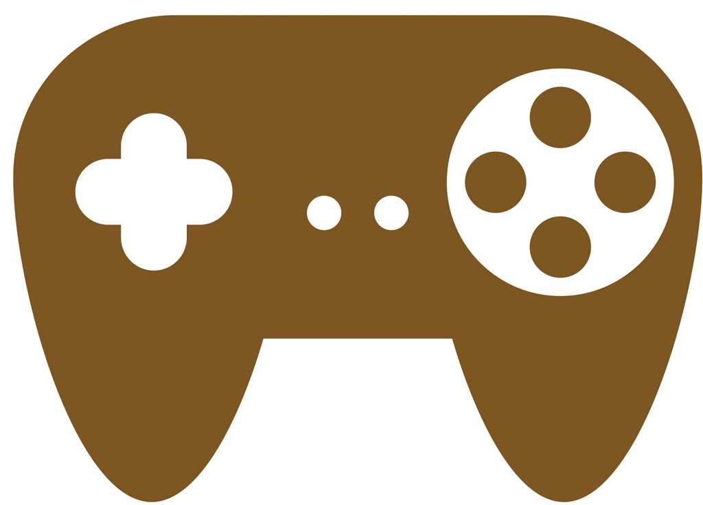 Set of 3 Game Controller Icon Illustrations and Vectors | Monochromatic Game Controller Icon