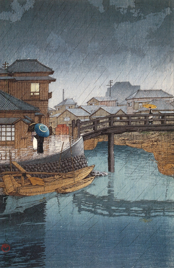 Selected Scenes of Tokaido Road: Shinagawa by Hasui Kawase (1931) | from Kawase Hasui 130th Anniversary Exhibition Catalogue