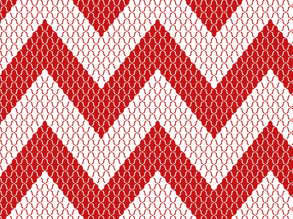 Set of 5 Zigzag and Tatewaku Pattern Background Illustrations and Vectors | Red
