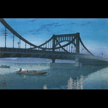 「清洲橋」 川瀬巴水 （1931年）