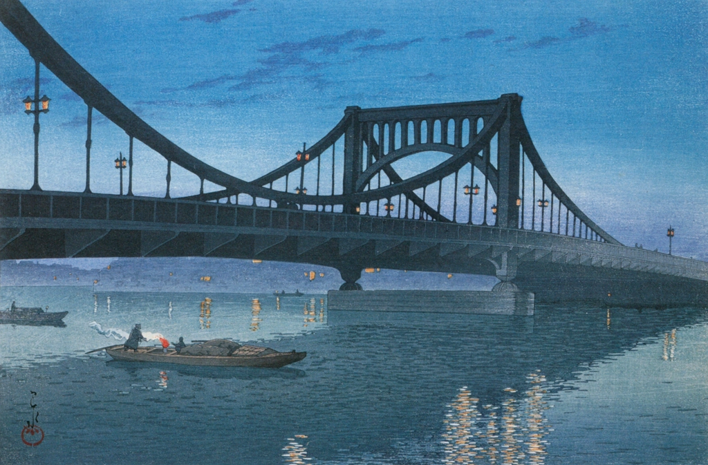 「清洲橋」 川瀬巴水 （1931年） | 生誕130年 川瀬巴水展 郷愁の日本風景より