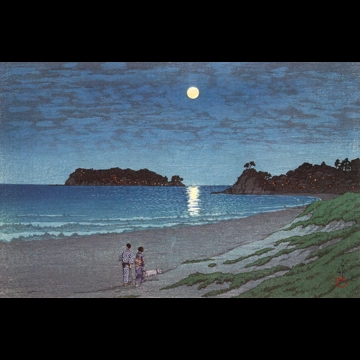 「相州七里ヶ浜」 川瀬巴水 （1930年）