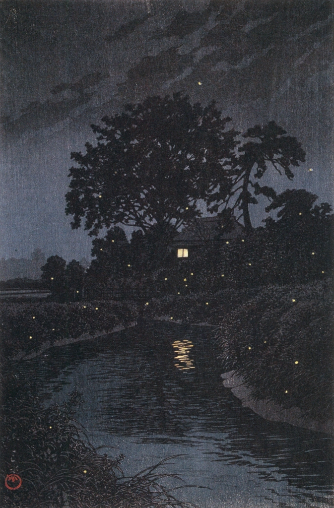 「大宮見沼川」 川瀬巴水 （1930年） | 生誕130年 川瀬巴水展 郷愁の日本風景より