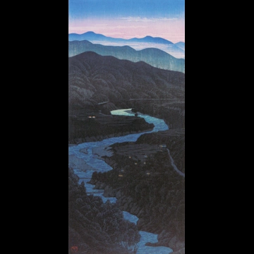Ioridani Pass, Etchu by Hasui Kawase (1923)