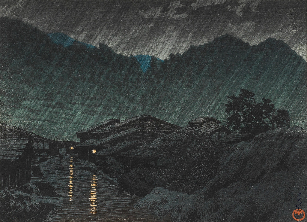 Selected Views of Japan: No. 34, Suhara, Kiso by Hasui Kawase (1925) | 3