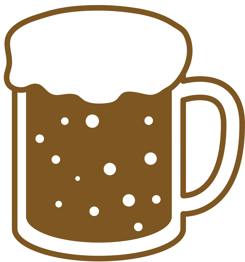 Set of 3 Beer Icon Illustrations and Vectors | Monochromatic Beer Icon