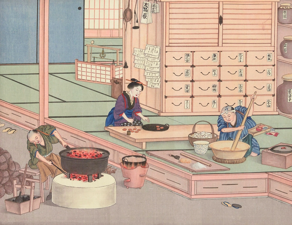 Confectionary by Workshop of Kawahara Keiga (circa 1809-1829) | 1