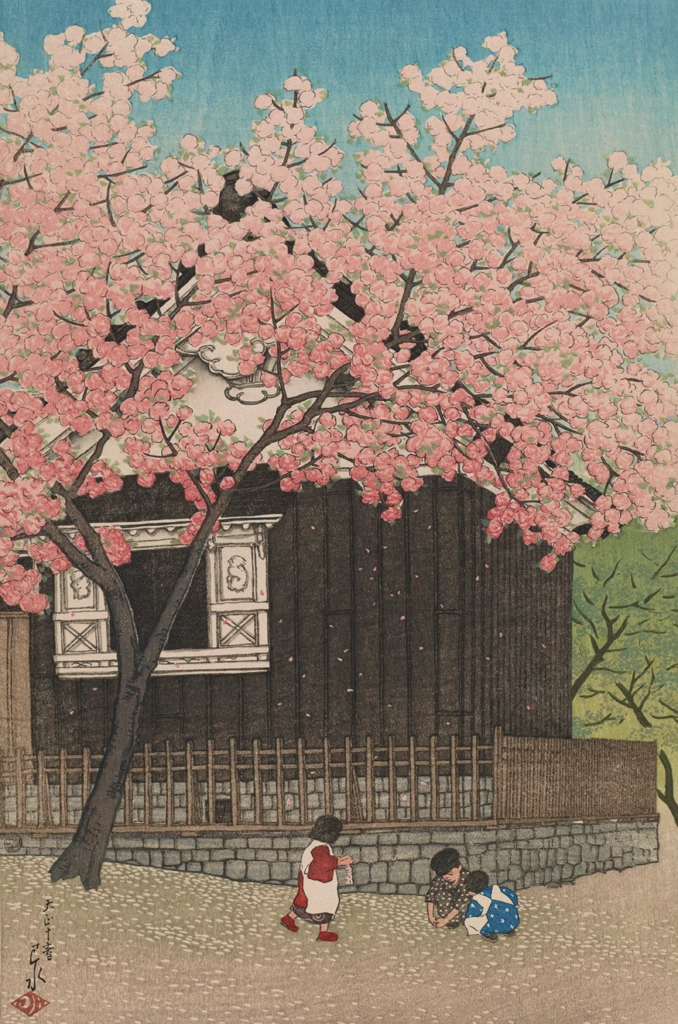 Twelve Subjects of Tokyo: Atagoyama in Spring by Hasui Kawase (1921) | 3