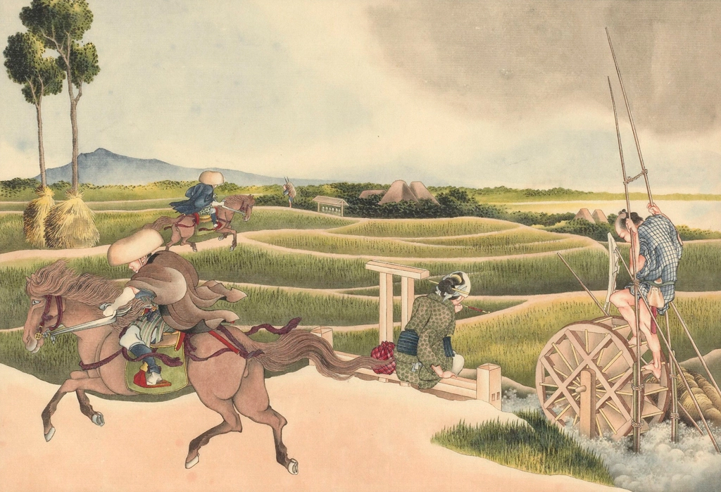 A Samurai Horsean by Katsushika Hokusai (circa 1826) | 1