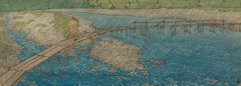 「仙台評定河原」 川瀬巴水 （1919年） | 2
