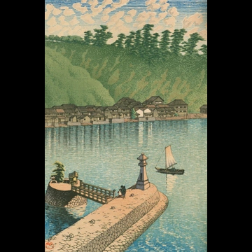 「旅みやげ 第三集 出雲美保ヶ関」 川瀬巴水 （1924年）