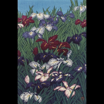 「菖蒲」 川瀬巴水 （1929年）