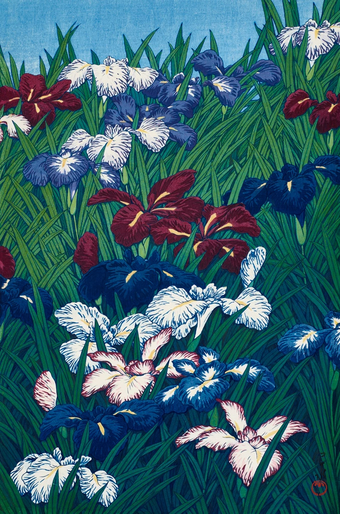 「菖蒲」 川瀬巴水 （1929年） | 2