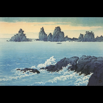 「伊豆大瀬」 川瀬巴水 （1937年）