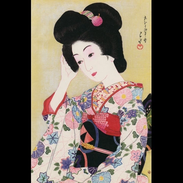 「ゆく春」 川瀬巴水 （1925年）