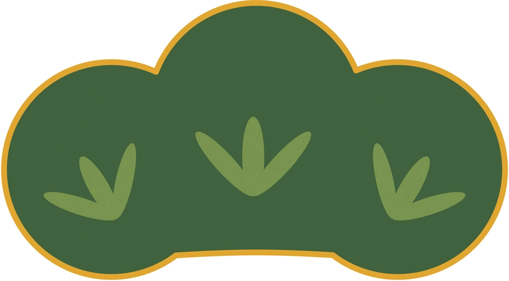 Set of 3 Pine Icon Illustrations and Vectors | Pine Leaves Icon