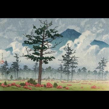 「日光戦場ヶ原」 川瀬巴水 （1936年）