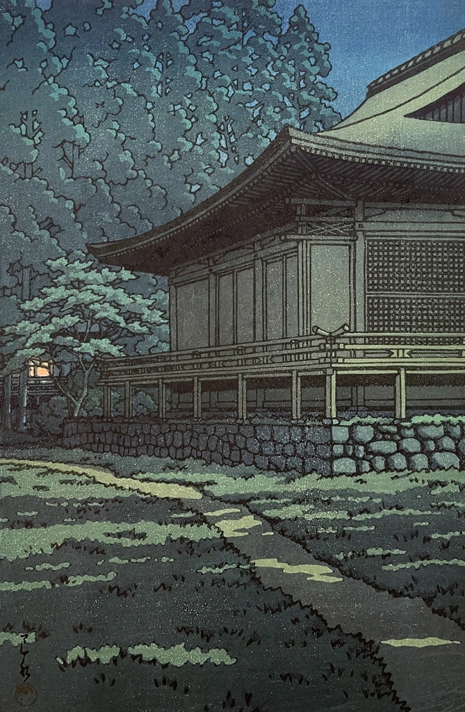 「京都大原三千院」 川瀬巴水 （1949年） | 2