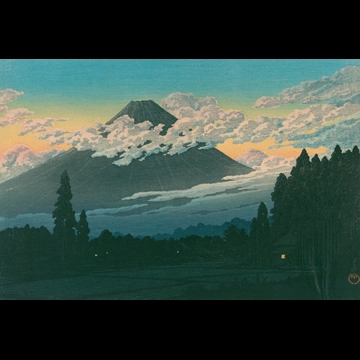 「裾野附近」 川瀬巴水 （1930年）