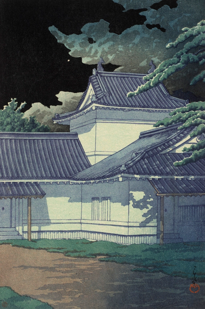 「日本風景集 東日本篇 仙台青葉城」 川瀬巴水 （1933年） | 2