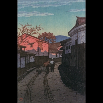 「和田浜（香川県）」 川瀬巴水 （1954年）
