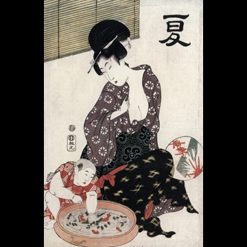 In Summer Style by Unsigned (1789-1801)