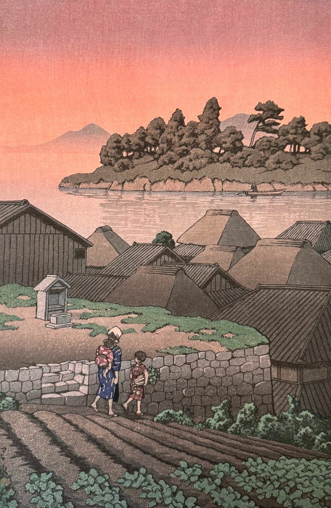「天草本領」 川瀬巴水 （1937年） | 2