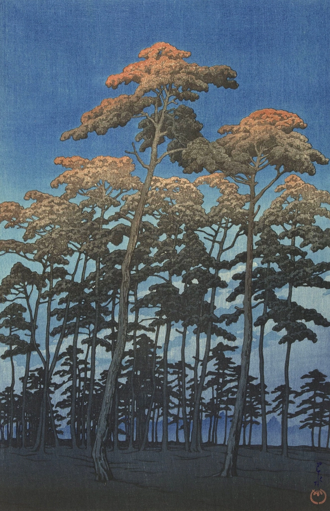 「大宮氷川公園」 川瀬巴水 （1930年） | 2
