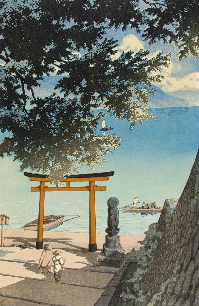 「中禅寺湖 歌ヶ浜」 川瀬巴水 （1931年） | 4