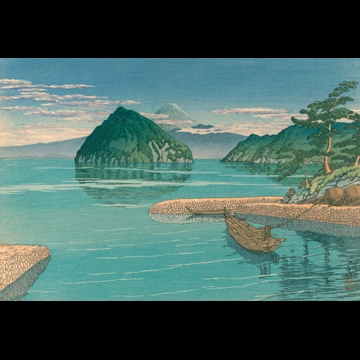 「伊豆の三津」 川瀬巴水 （1930年）