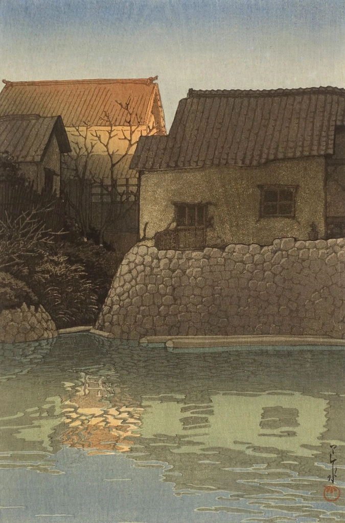 「日本風景集II 関西篇 讃州豊浜」 川瀬巴水 （1936年） | 2